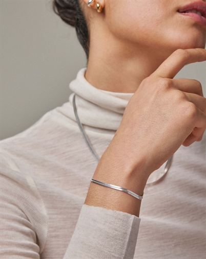 Enamel Copenhagen - Caroline Armbånd - Sølvfarvet